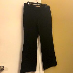 Banana Republic Jackson Fit boot cut black plants 12 Petite